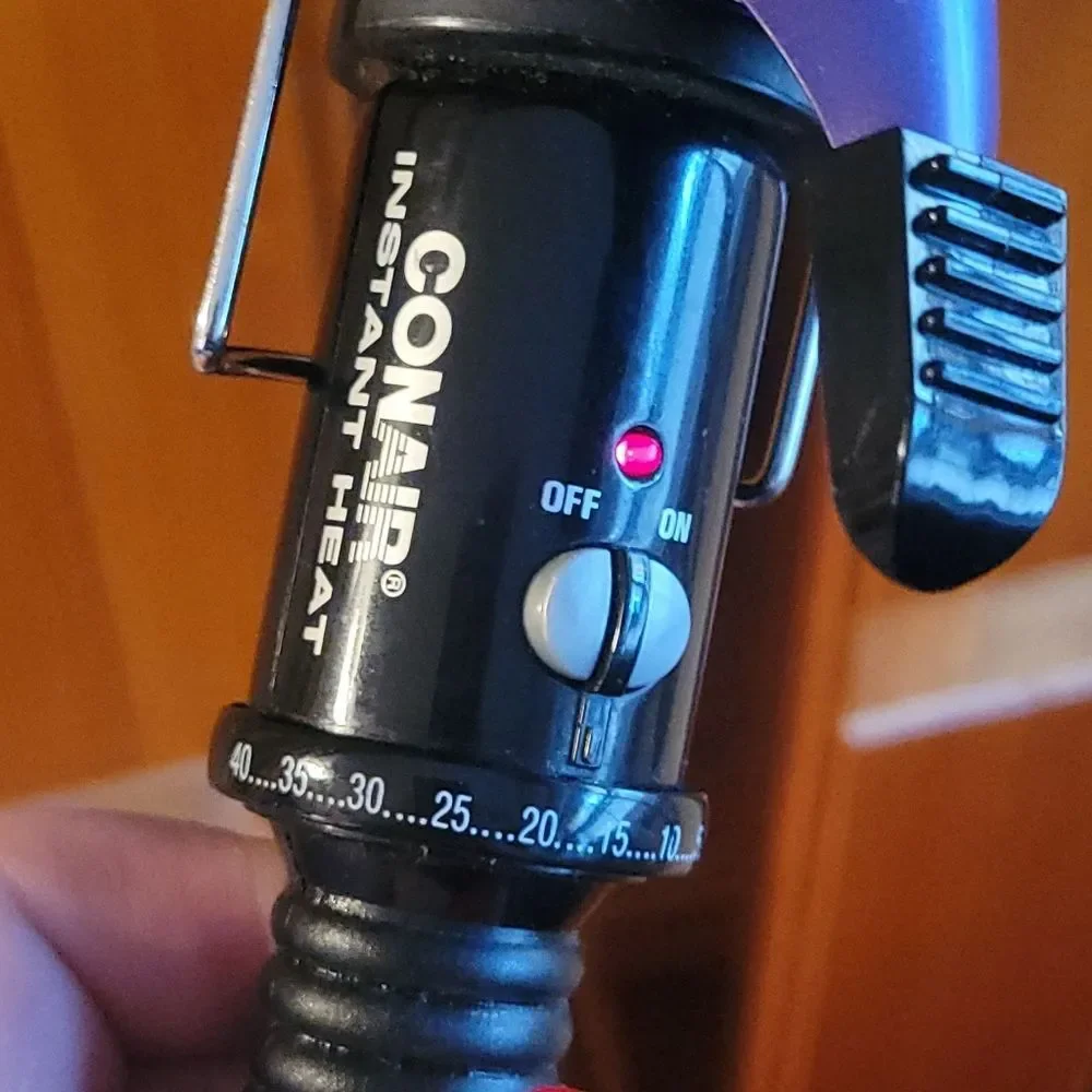 Conair Instant Heat Purple Curling Iron - Picture 11 of 15